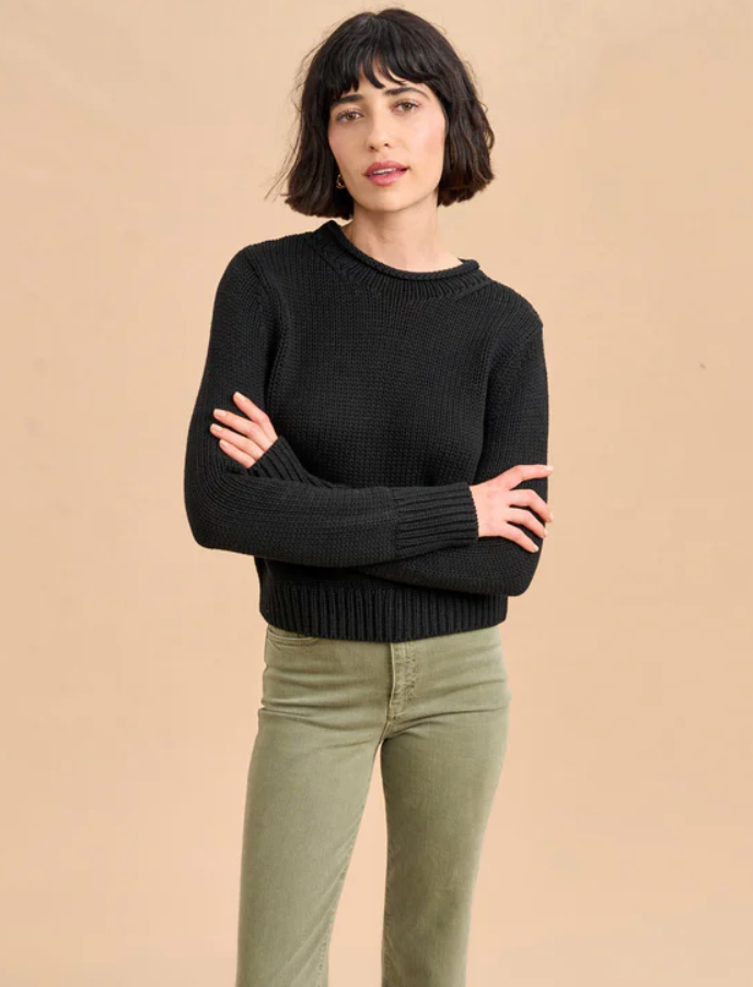 La Ligne Solid Mini Marina Sweater size M