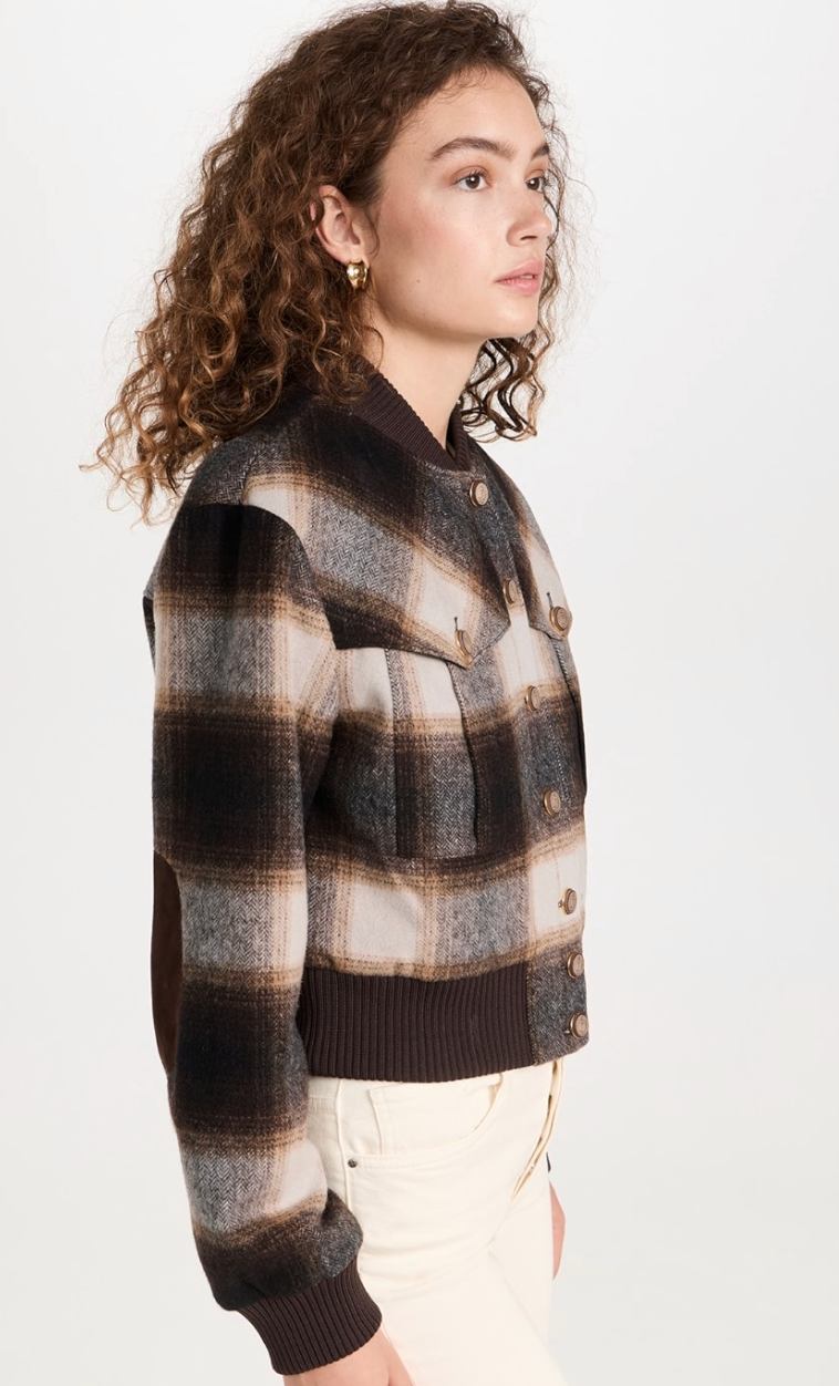 Veronica Beard Stanley Bomber Jacket size 8