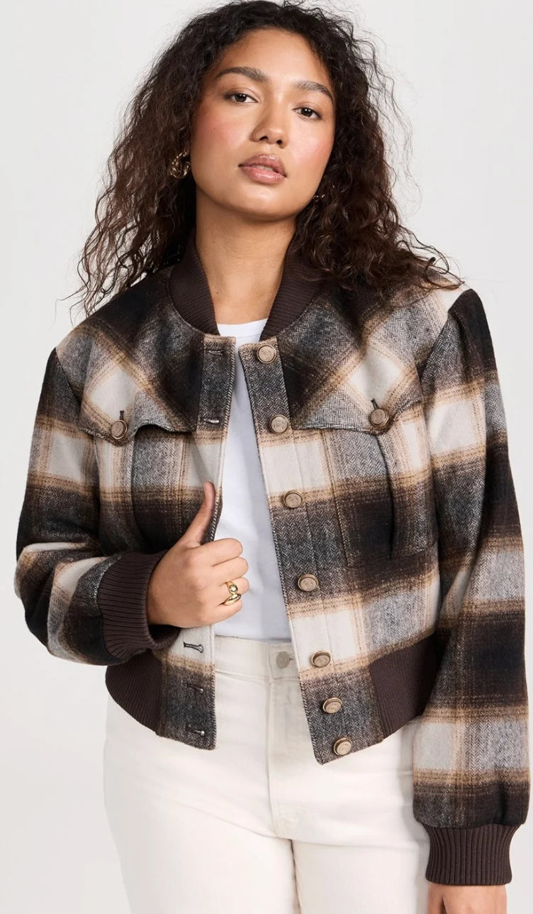 Veronica Beard Stanley Bomber Jacket size 00