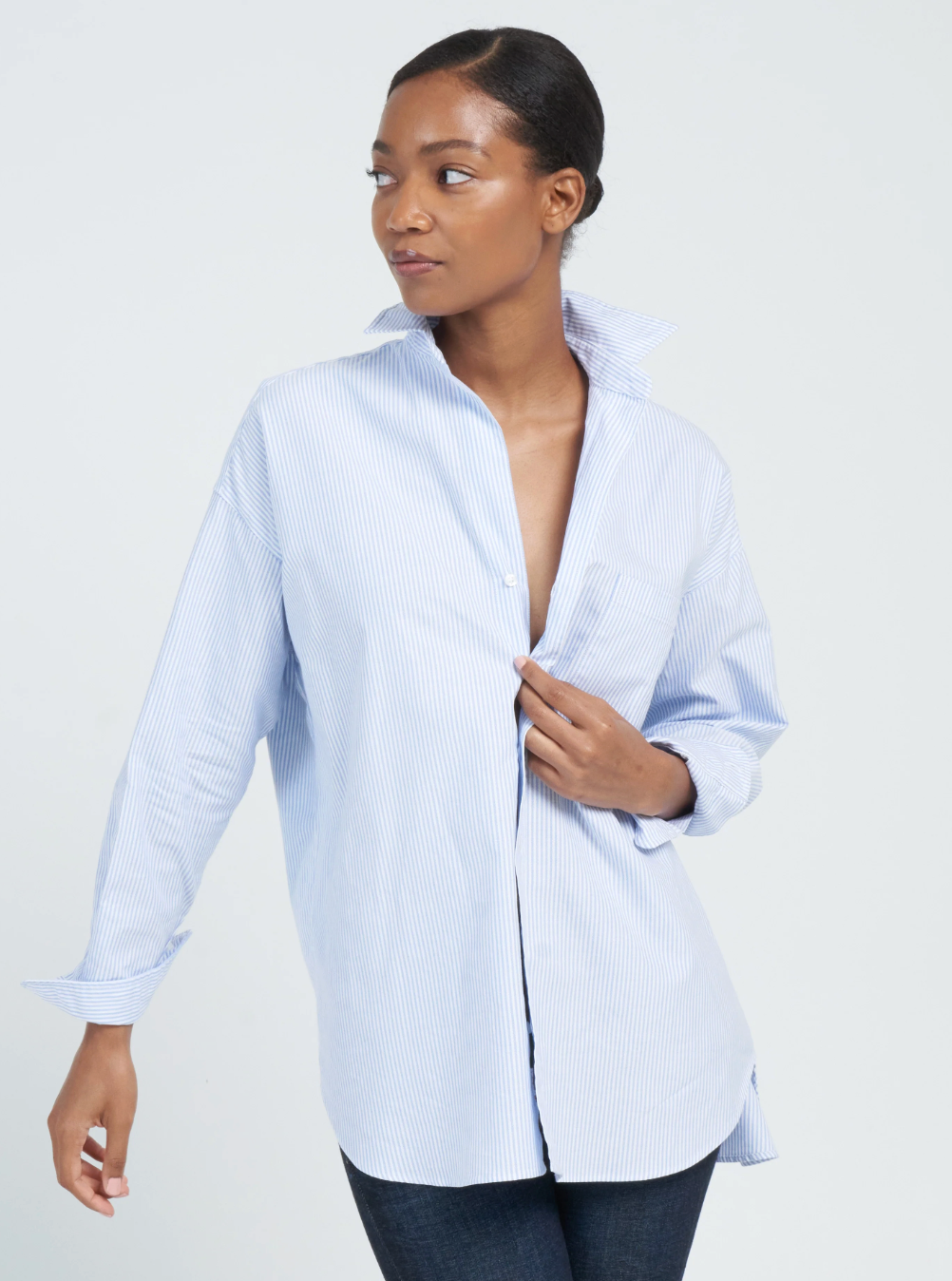 Frank and Eileen "Eileen" Striped Button Down size XS