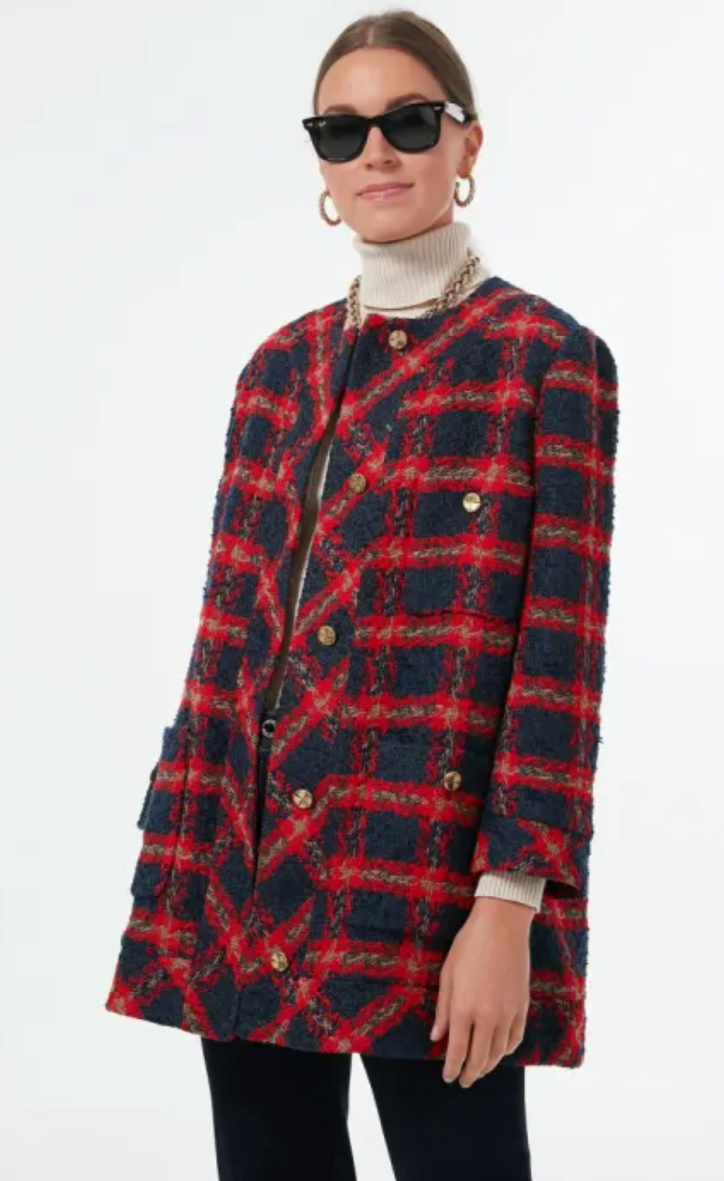 Tuckernuck Liberty Tweed Graham Jacket size M