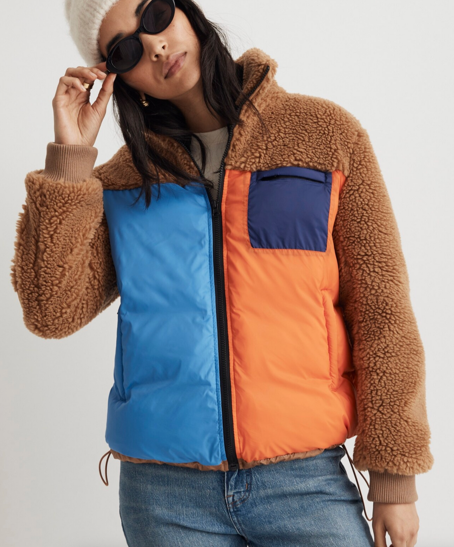 Kule Krispie Sherpa Puffer Jacket size M