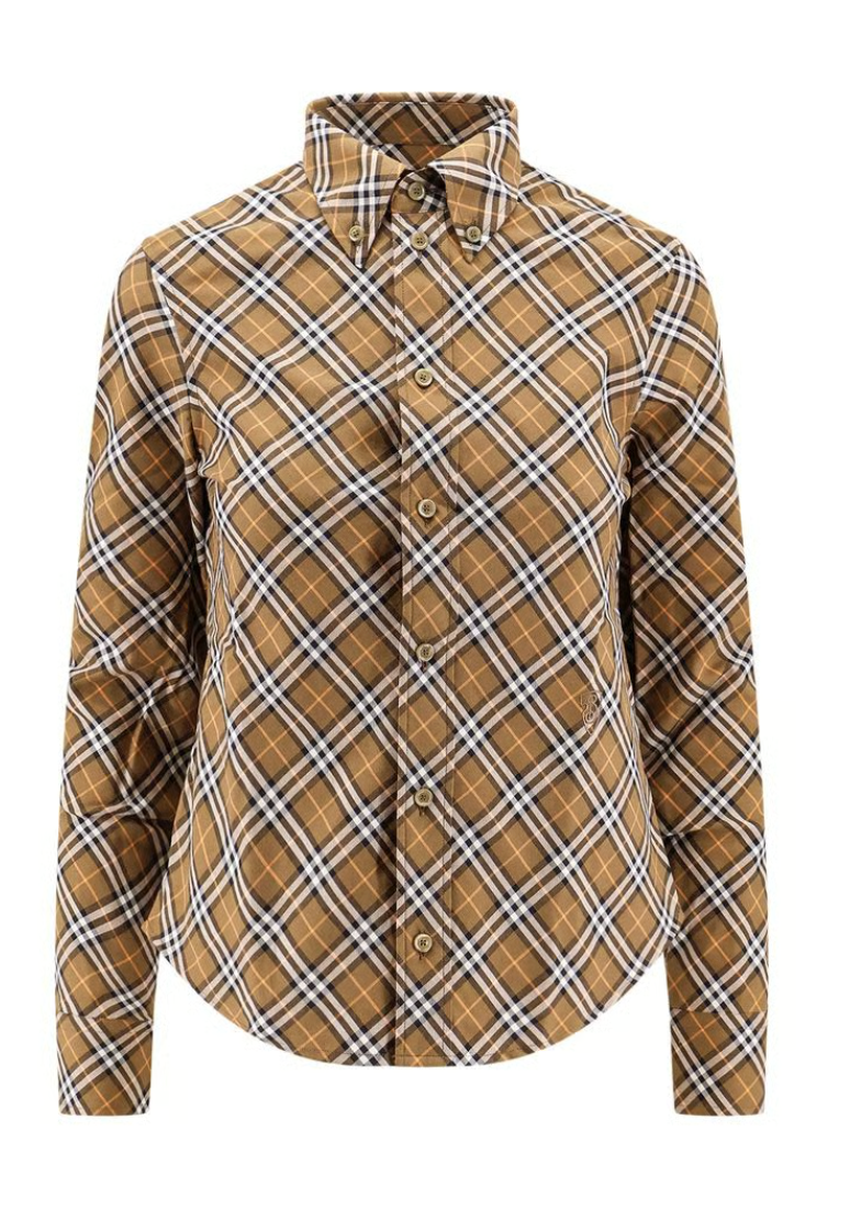 Burberry Checkered Cotton Shirt size 4