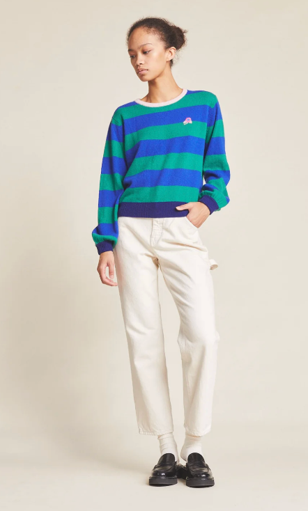 Trovata Birds of Paradis Cashmere Ryann Sweater size XS