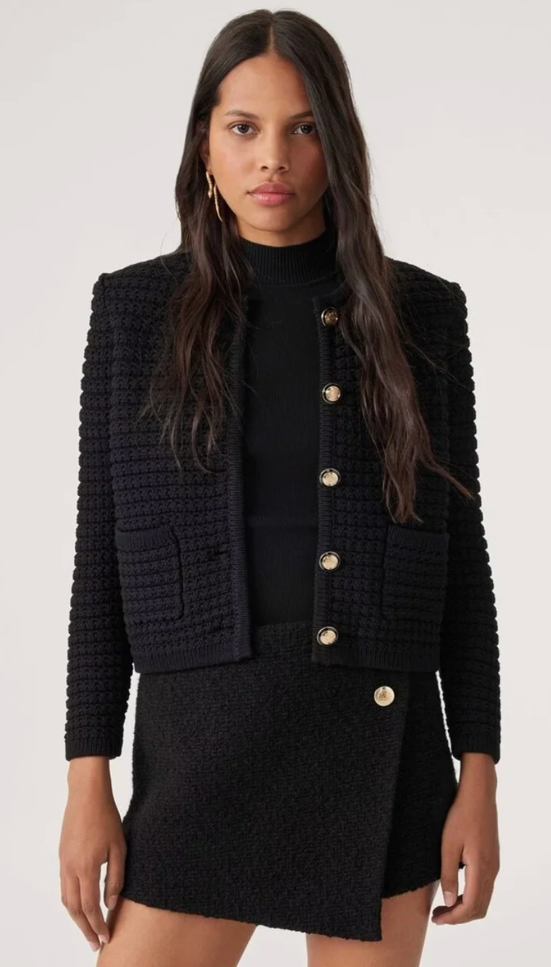 Ba&sh Lady Cardigan Jacket size M