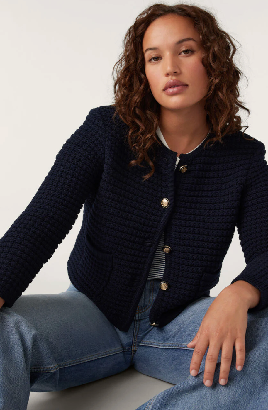 Ba&sh Lady Cardigan Jacket size M