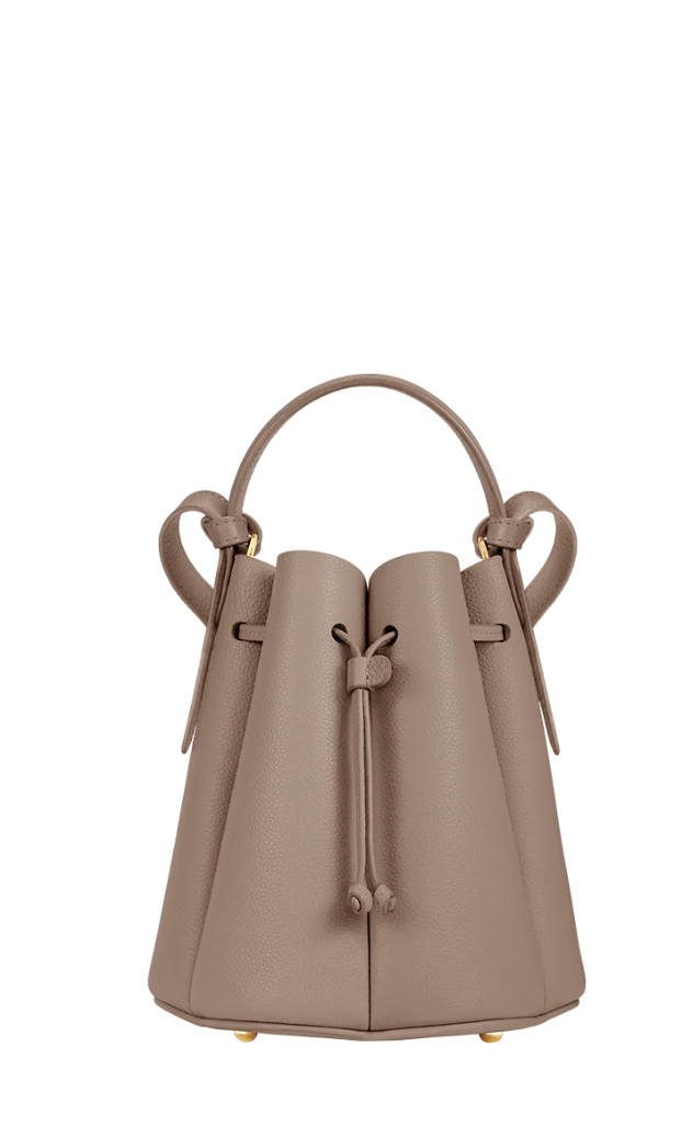 Polene Numéro Huit Mini Edition Textured Taupe