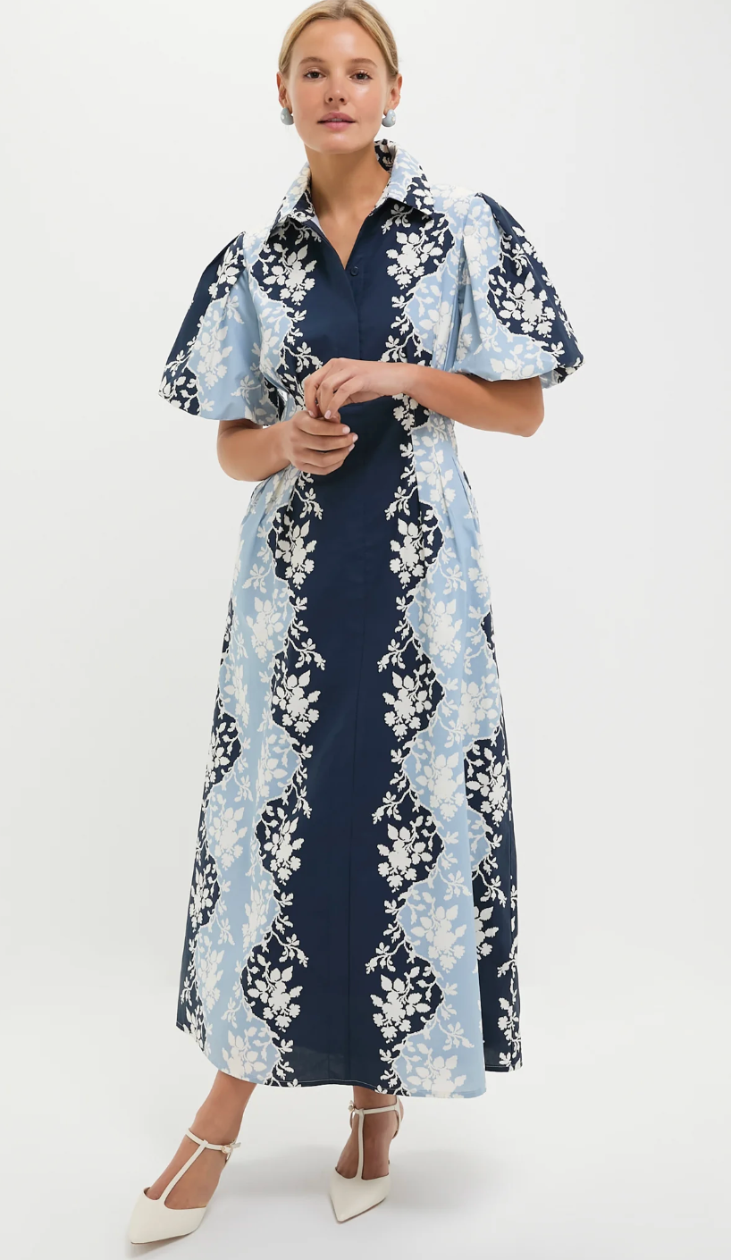 Tuckernuck Blue Fog Delaney Dress size M