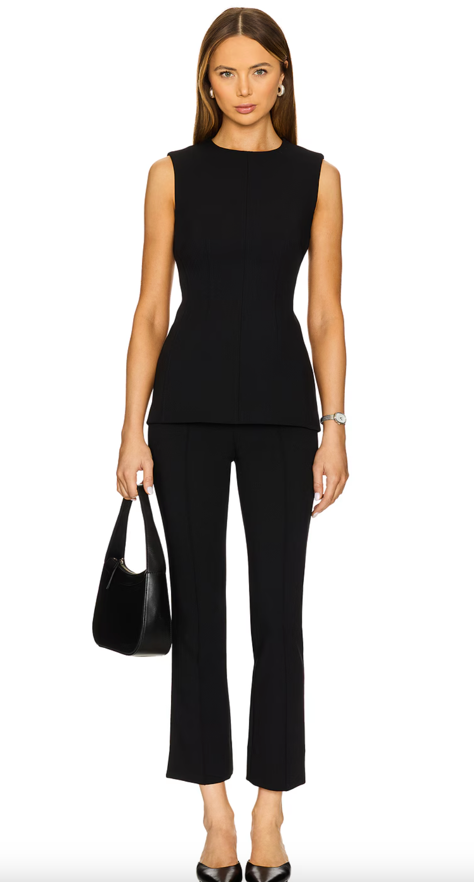 Veronica Beard Faith Top in Black size 0