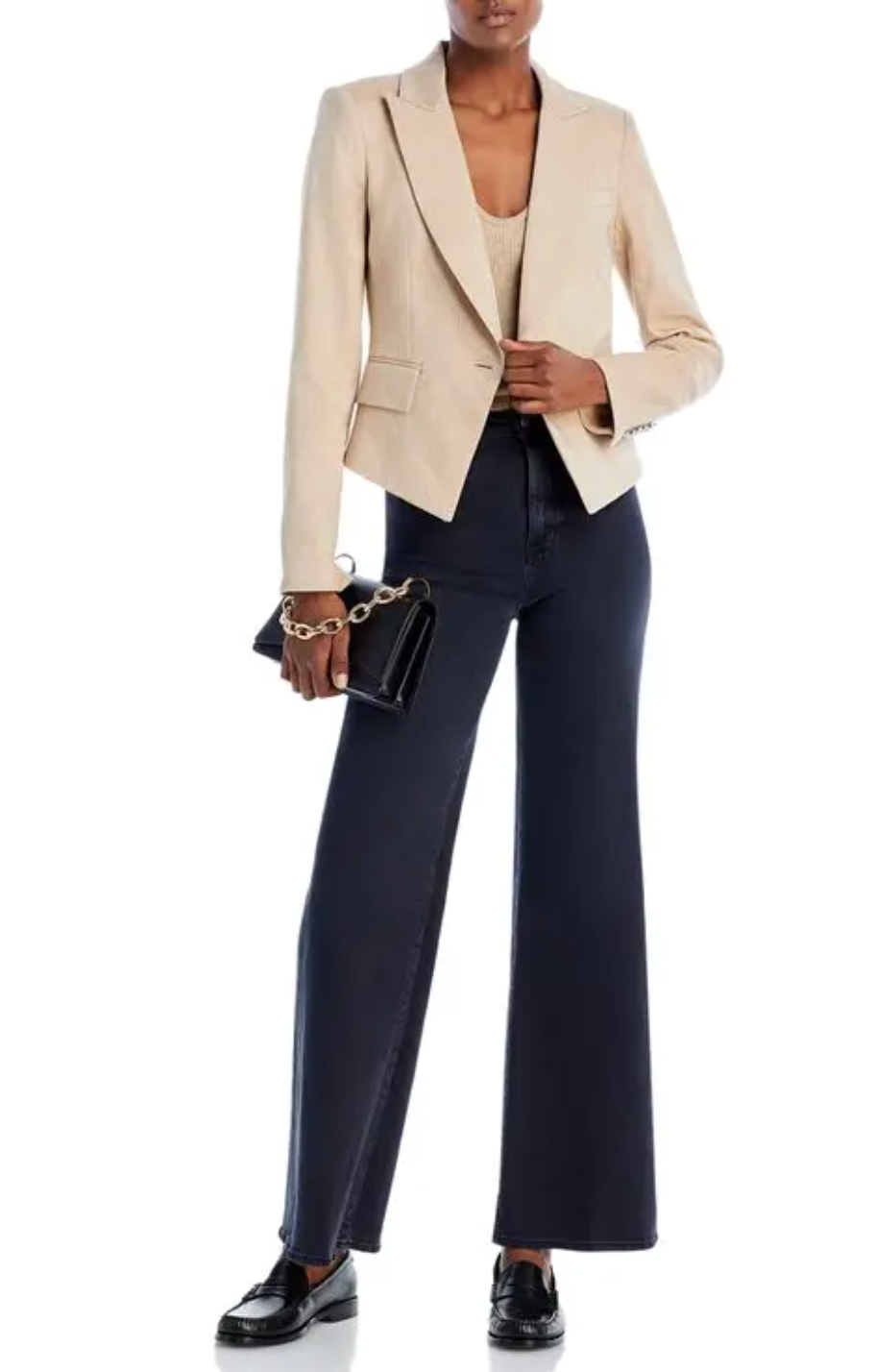 Veronica Beard Hosanna Cropped Twill Blazer size 6