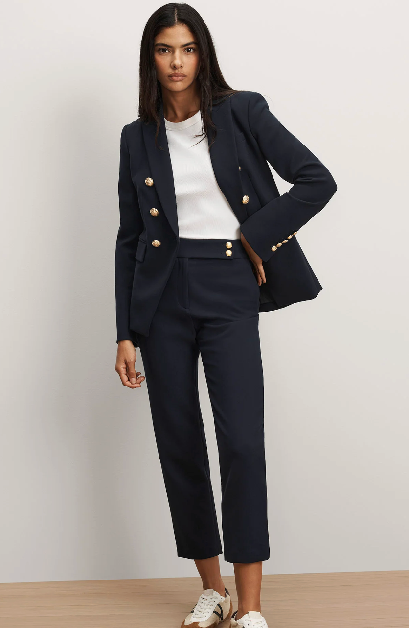 Veronica Beard Renzo Slim-Leg Pant size 8