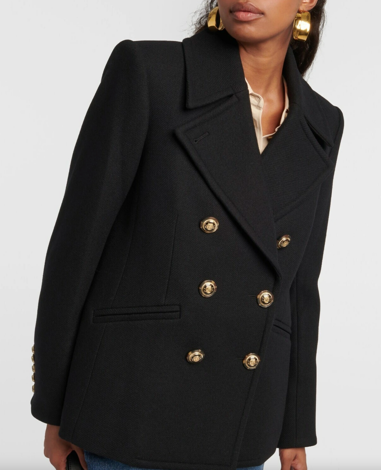 Veronica Beard Amira Dickey Pea Coat size 6