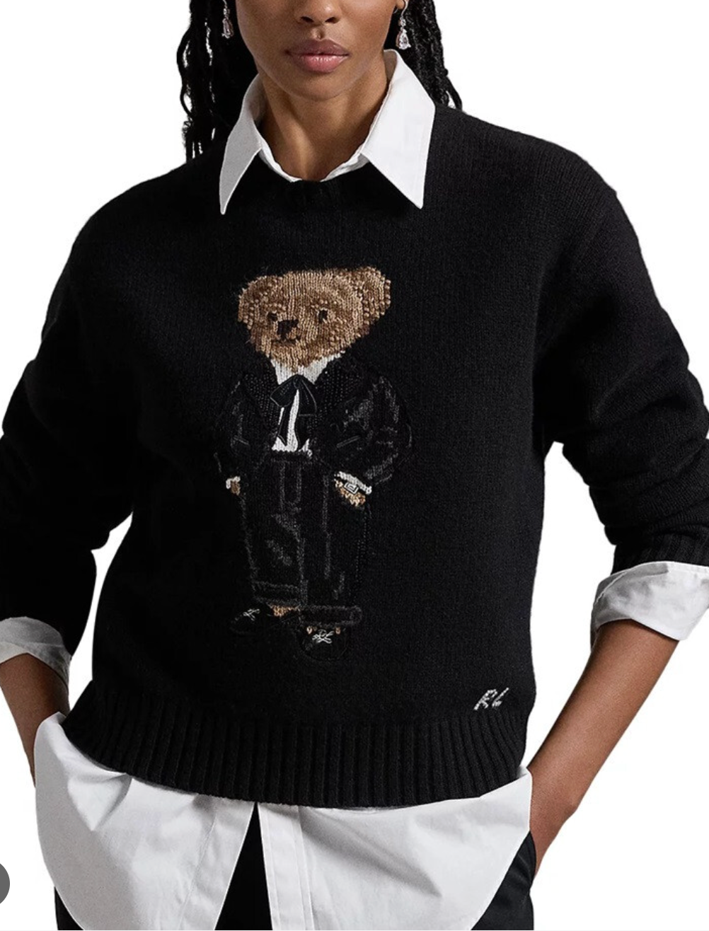 Polo Ralph Lauren Bear Sweater size XS