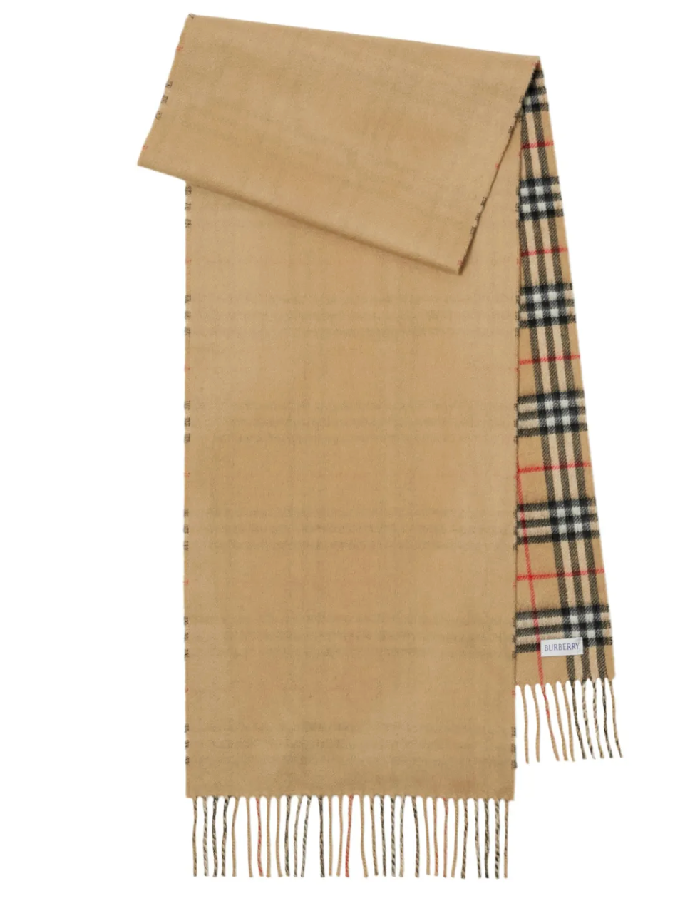 Burberry Checked Cashmere Scarf