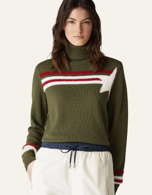 Loro Piana Celerina Cashmere Turtleneck Sweater size 42