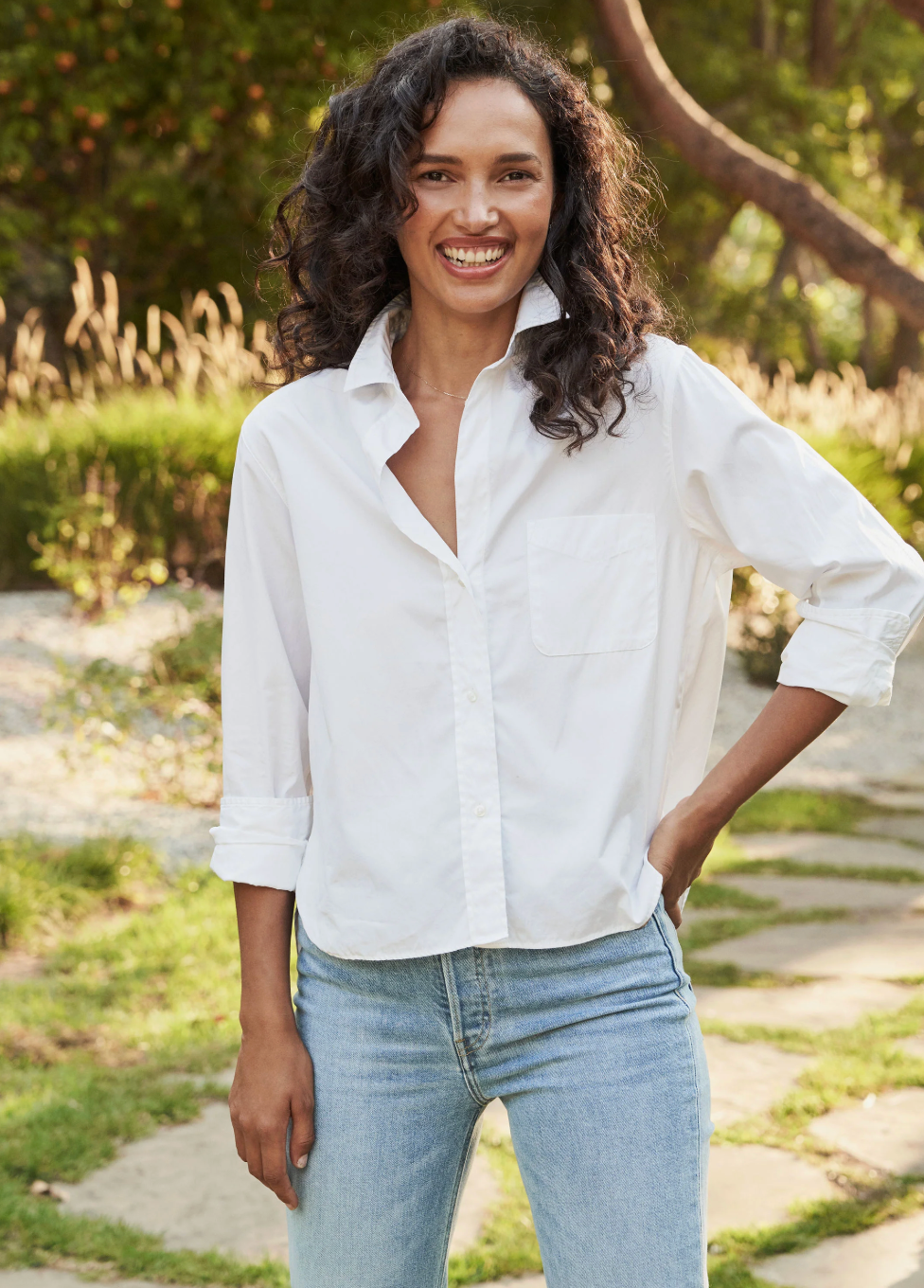 Frank and Eileen Silvio Untuckable Button Up Shirt size XL