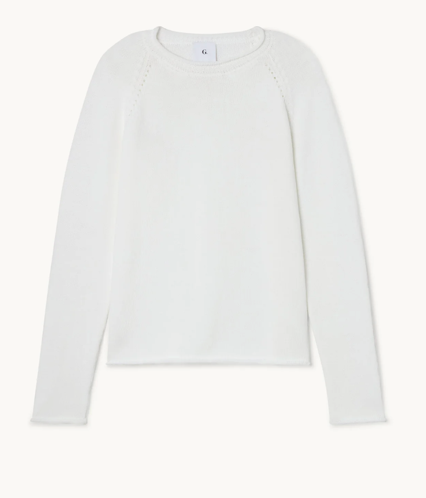 Goop Brook White Sweater size M