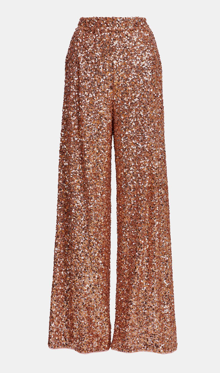Esentiel Antwerp Entry Sequin Pants – Tiger Blossom size 36 - US