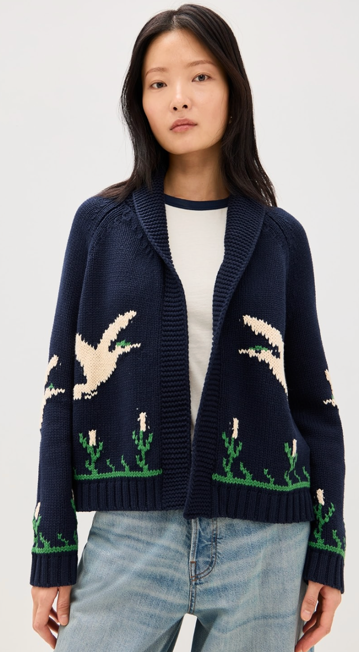 The Great The Bird Lodge Cardigan size S