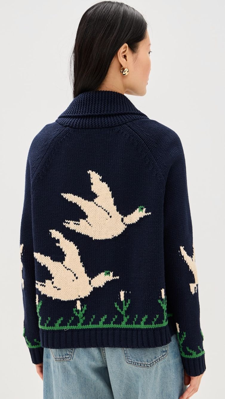 The Great The Bird Lodge Cardigan size S