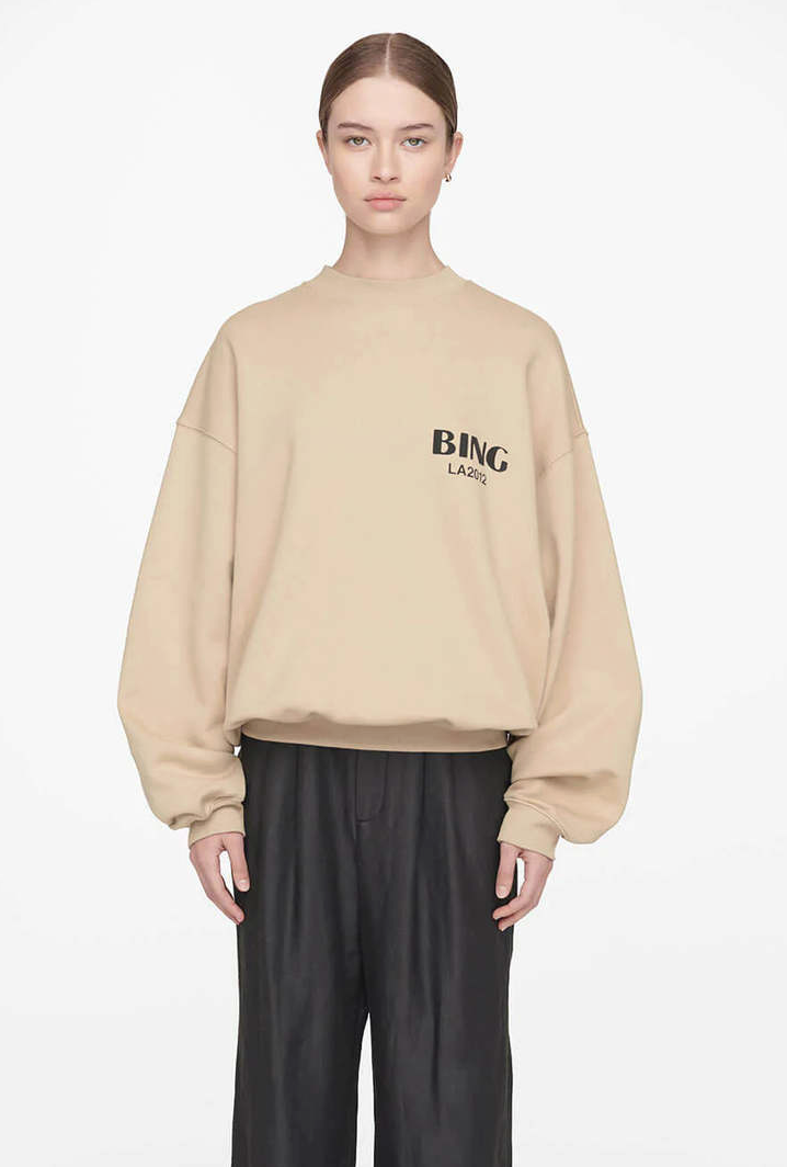 Anine Bing Jaci Sweatshirt size S