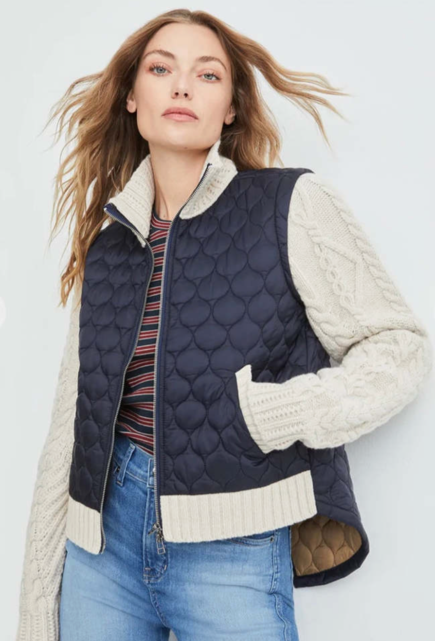 Veronica Beard Patra Mixed Media Jacket size XS