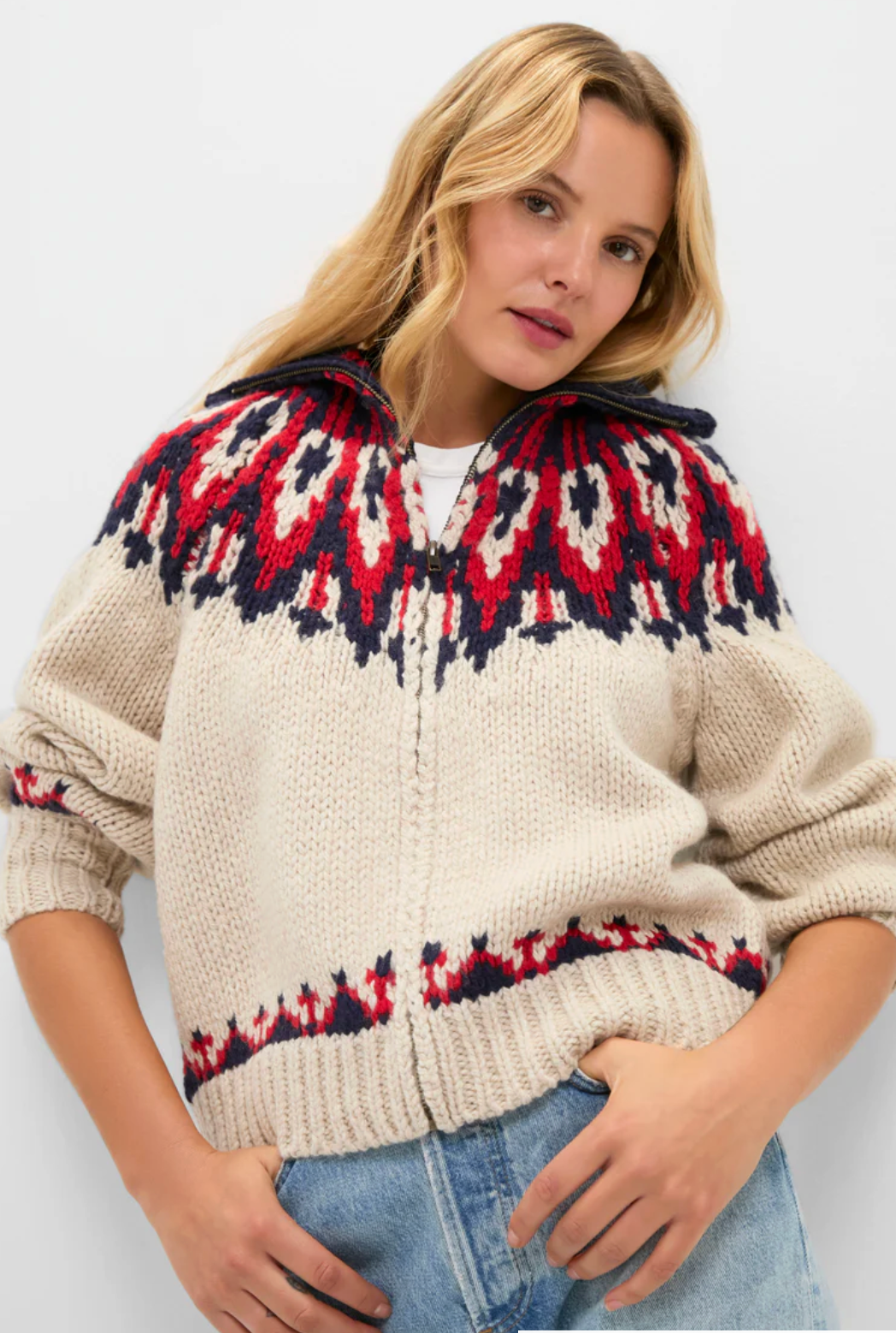 The Great Glacier Fair Isle The Nordic Sweater size M