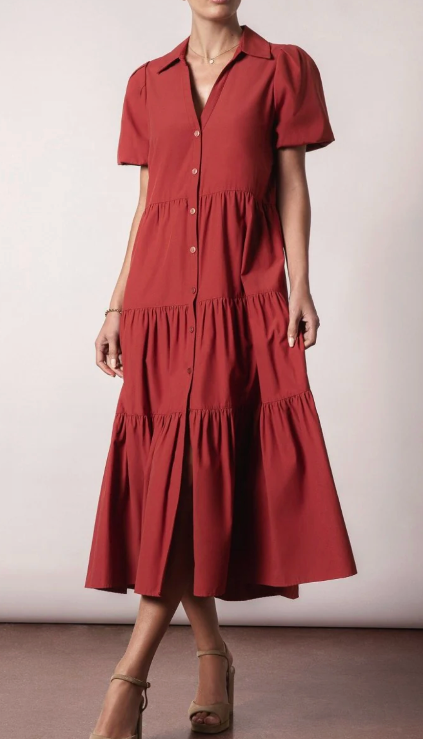 Brochu Walker Havana Midi Dress in Tuscany size M
