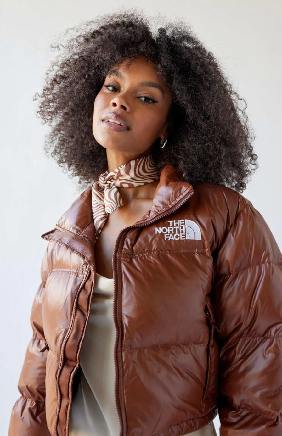 The North Face Nuptse Cropped Jacket size M