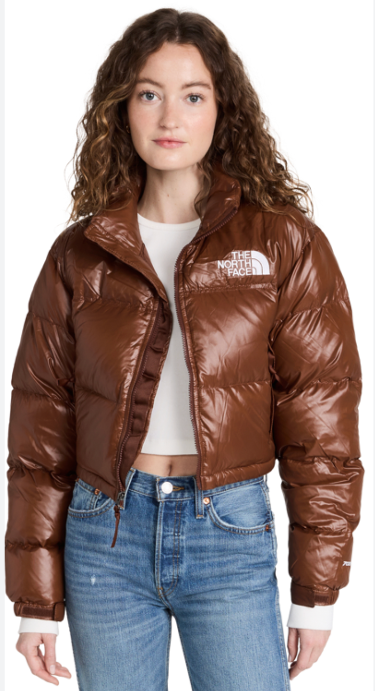 The North Face Nuptse Cropped Jacket size M