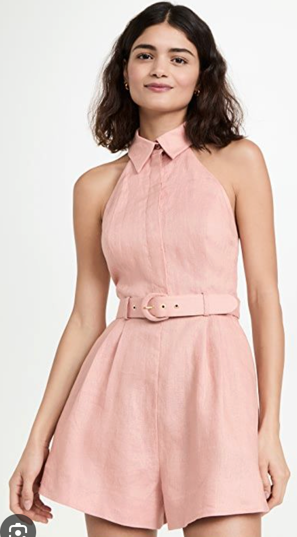 Zimmermann Cira Halterneck Romper size US 4