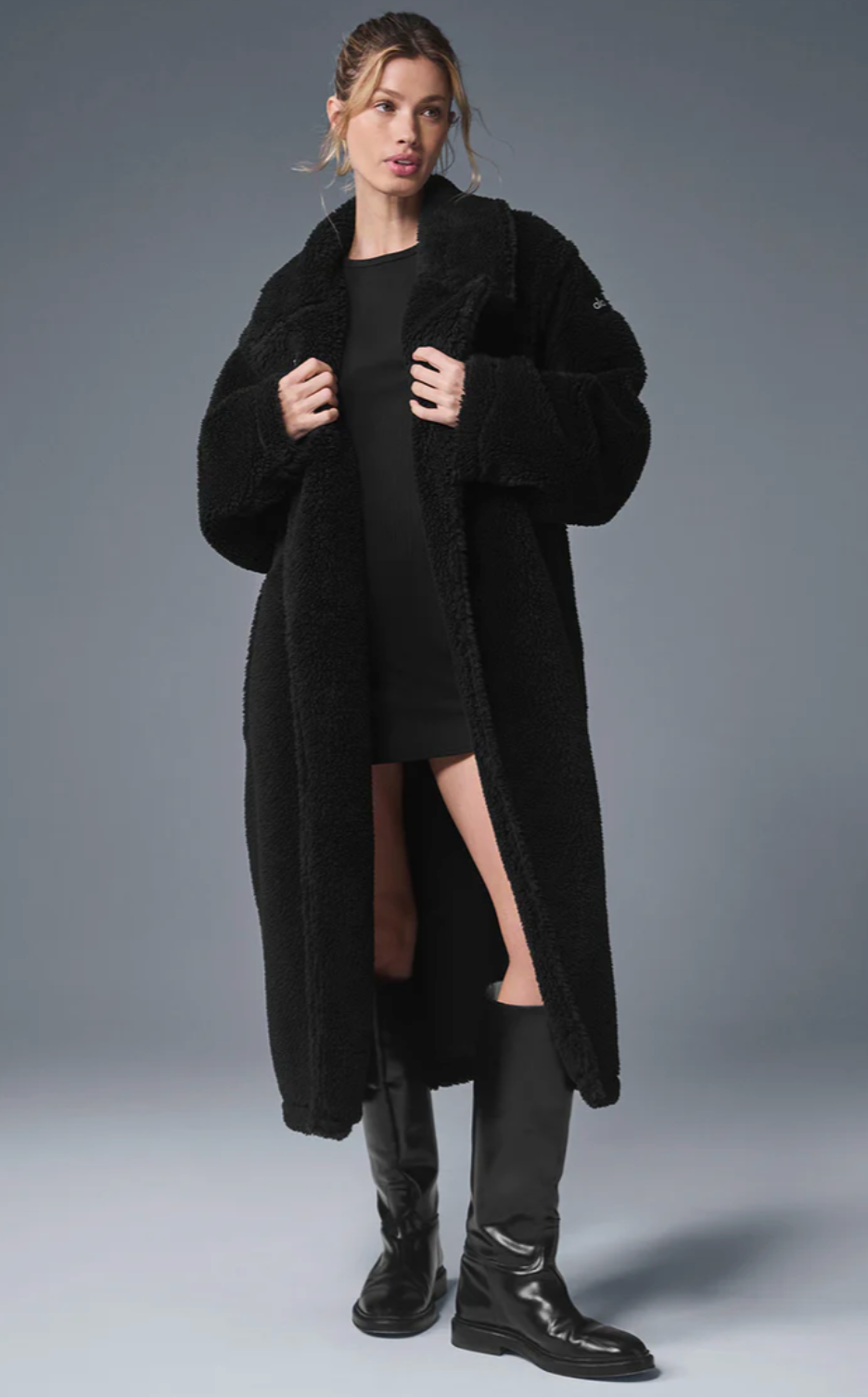 Alo Oversized Sherpa Trench Jacket size M
