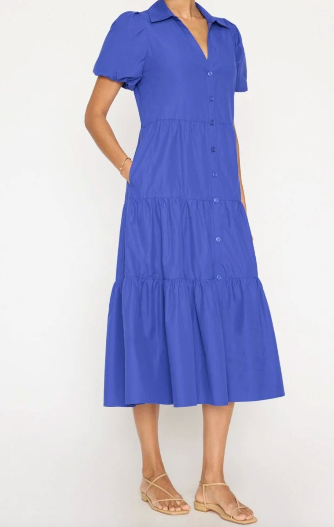 Brochu Walker Havana Dress Cobalt size S