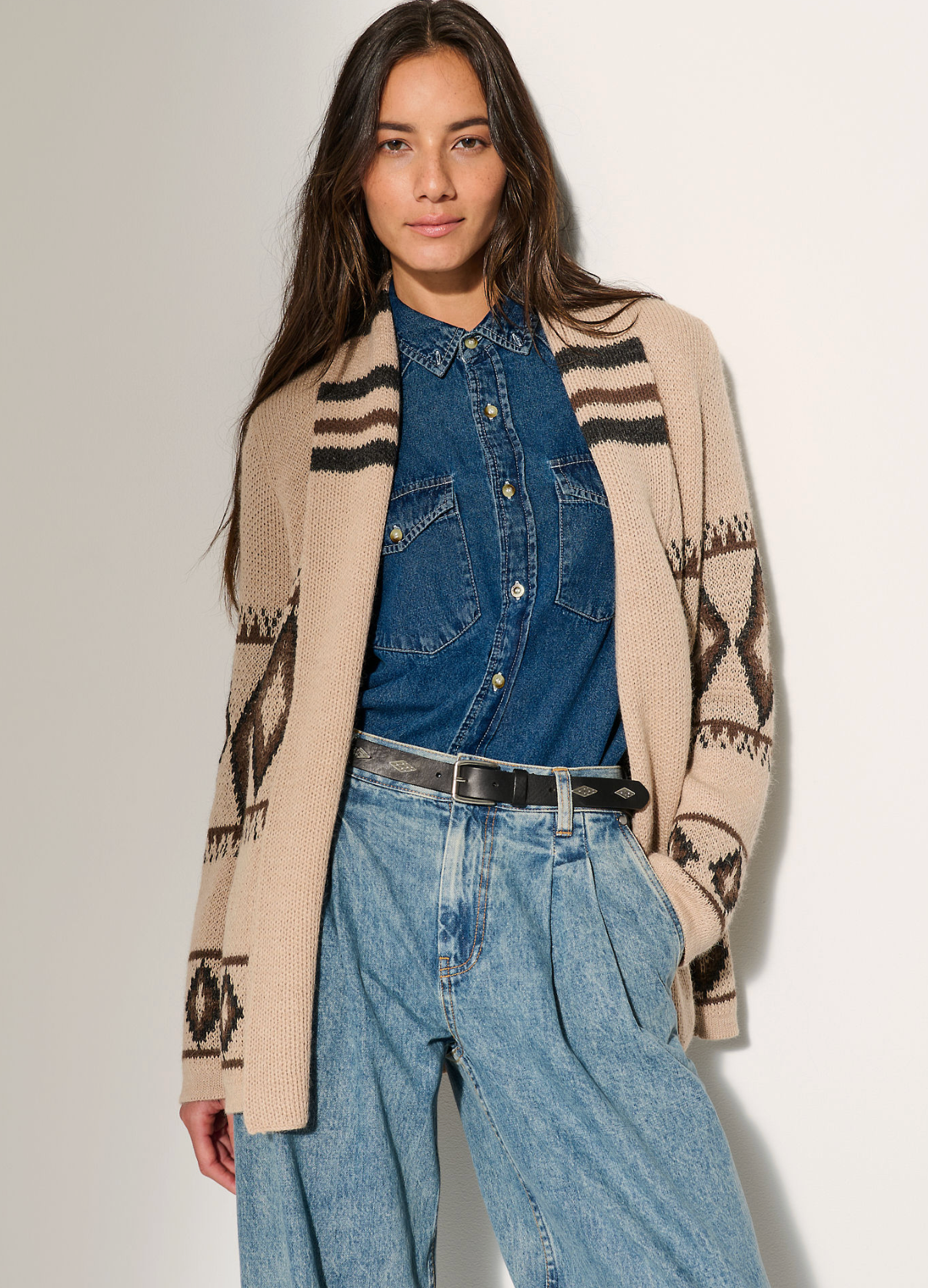 Overland Sylvia Alpaca Wool Cardigan size XS
