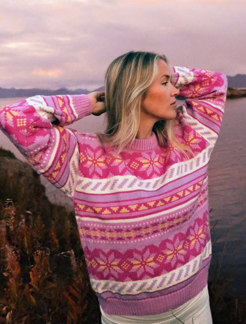 Dale of Norway x Ingrid Fair Isle Sweater size L