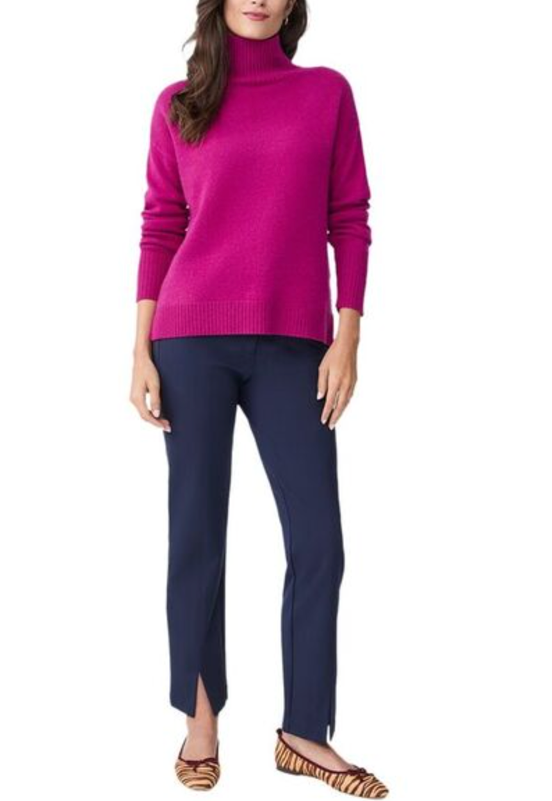 J. McLaughlin Dina Cashmere Turtleneck Sweater
