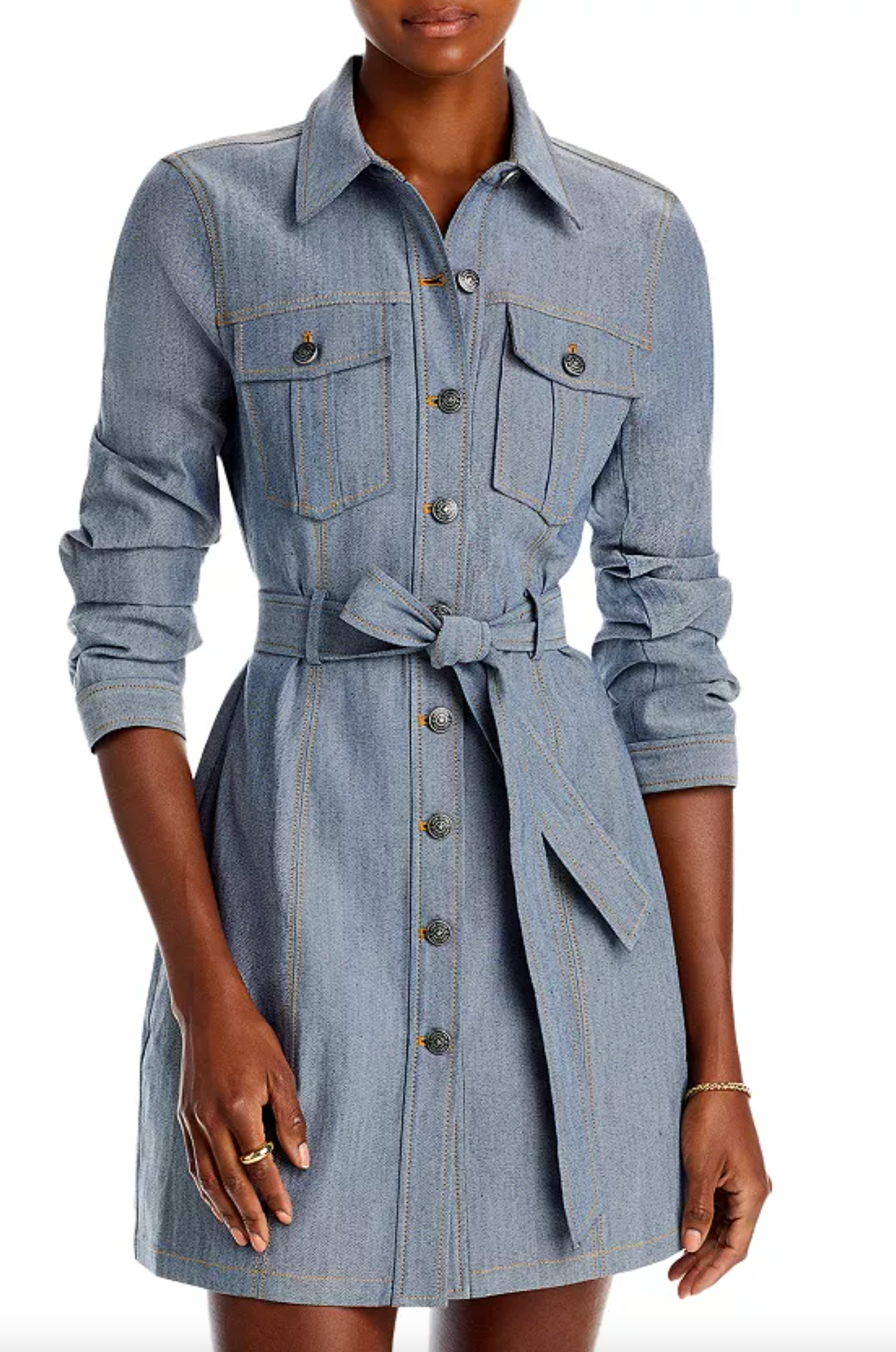 Cinq à Sept Clea Belted Shirt Dress size 2