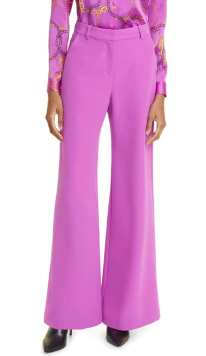L'Agence Chamberlain Blazer and Pilar Wide Leg Pants size 8