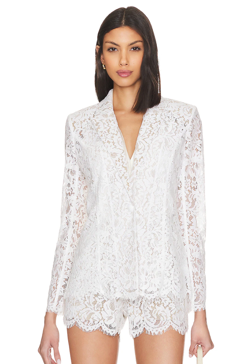 L'Agence Clementine Lace Blazer size 8