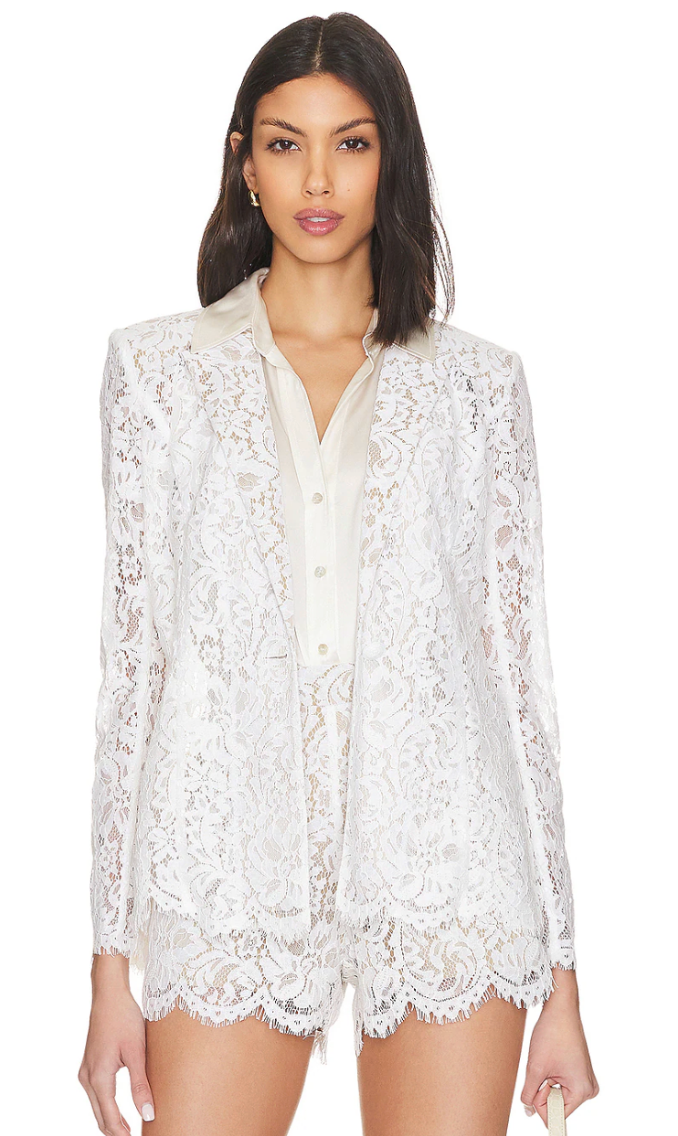 L'Agence Clementine Lace Blazer size 8