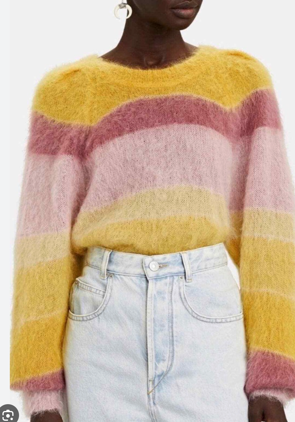 Isabel Marant Etoile Daniel Mohair Sweater size 10