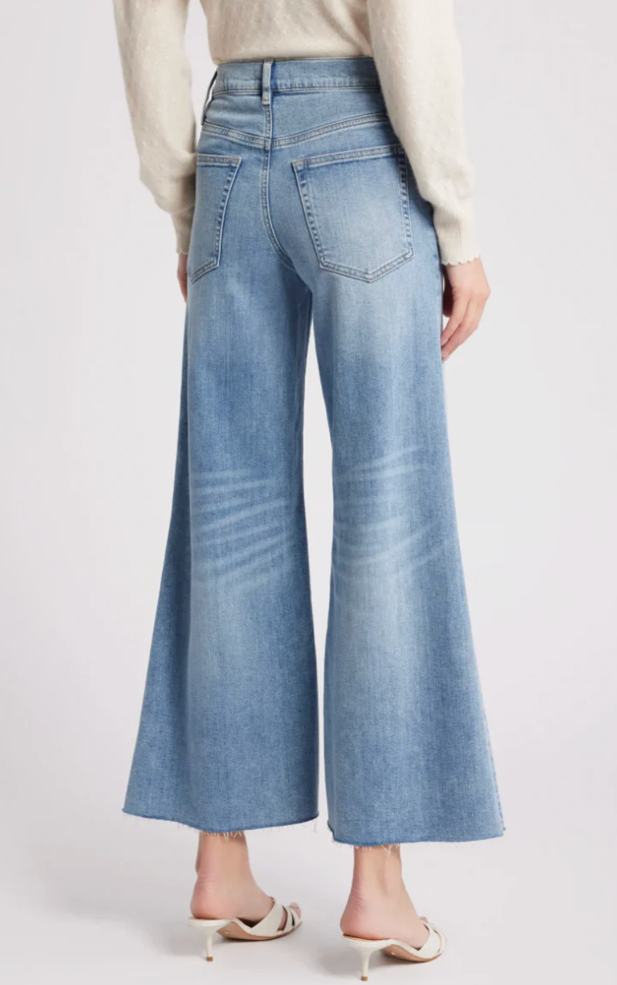Frame Le Palazzo Crop Wide Leg Jeans size 27
