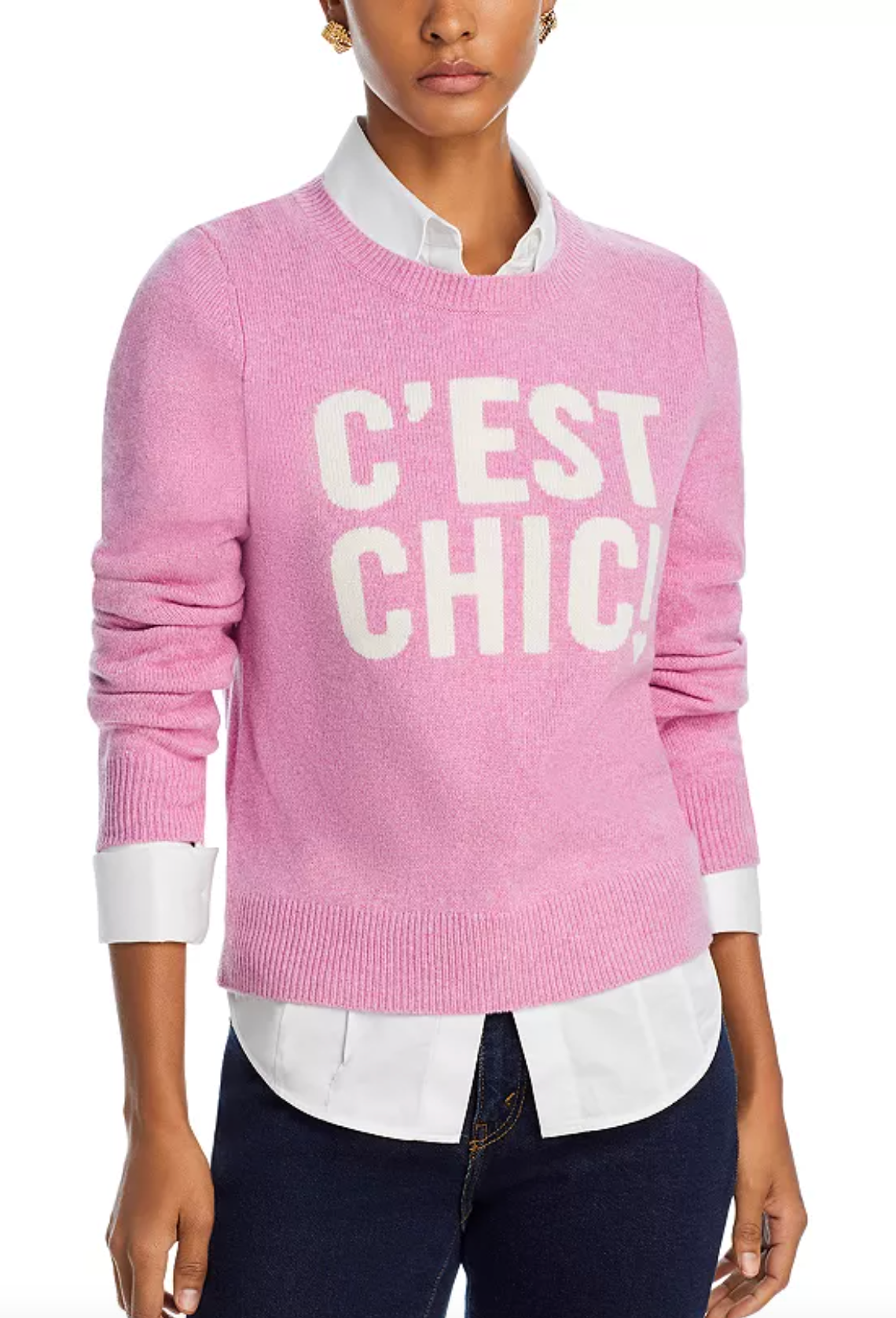 Cinq à Sept C'Est Chic Wool Blend Sweater size S