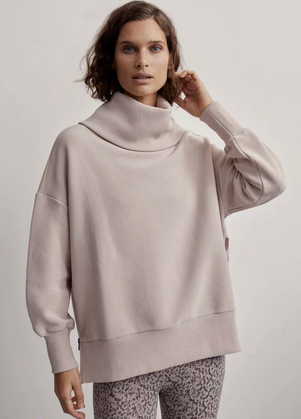 Varley Milton Sweat Mushroom size XS