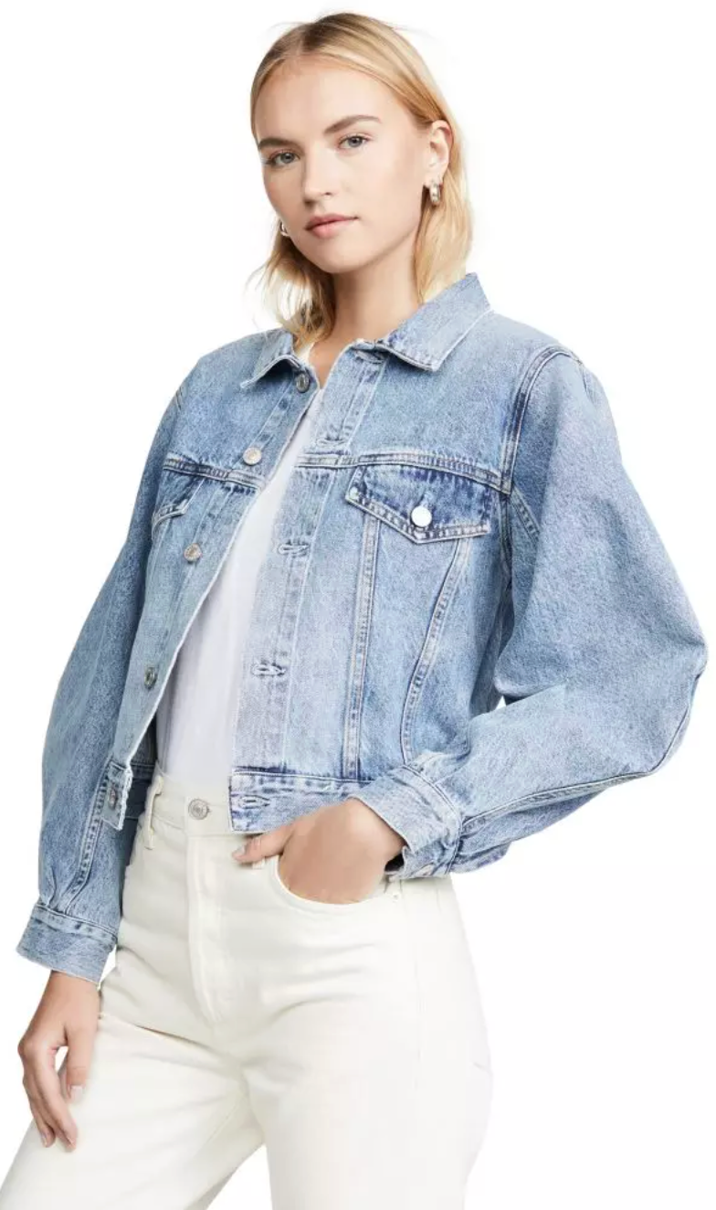 Agolde Alik Denim Jacket size XS