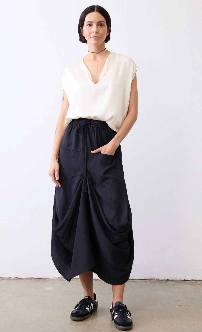Ruti Light Poplin Go-To Skirt size M