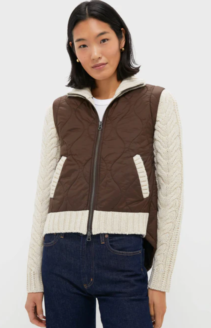 Veronica Beard Patra Mixed Media Jacket size XS