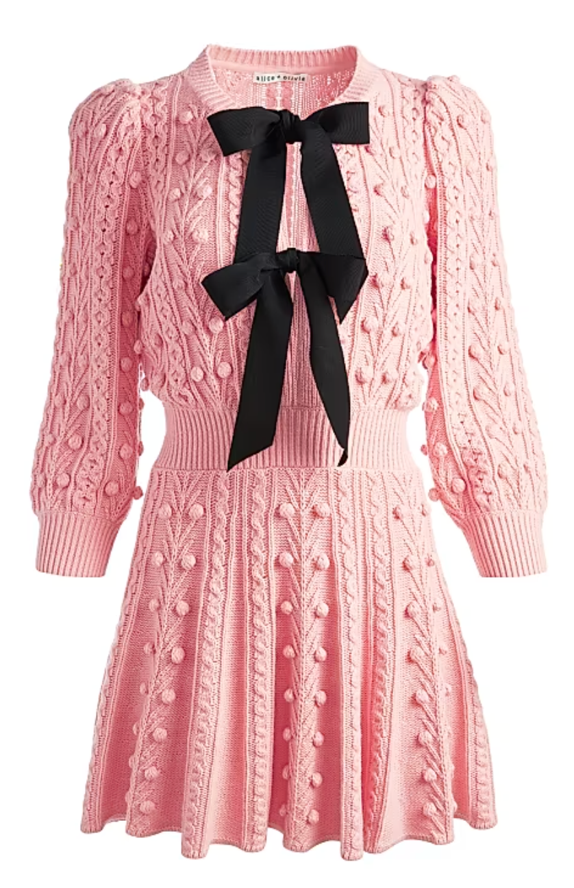 Alice and Olivia Kitty Bows Dress size XS