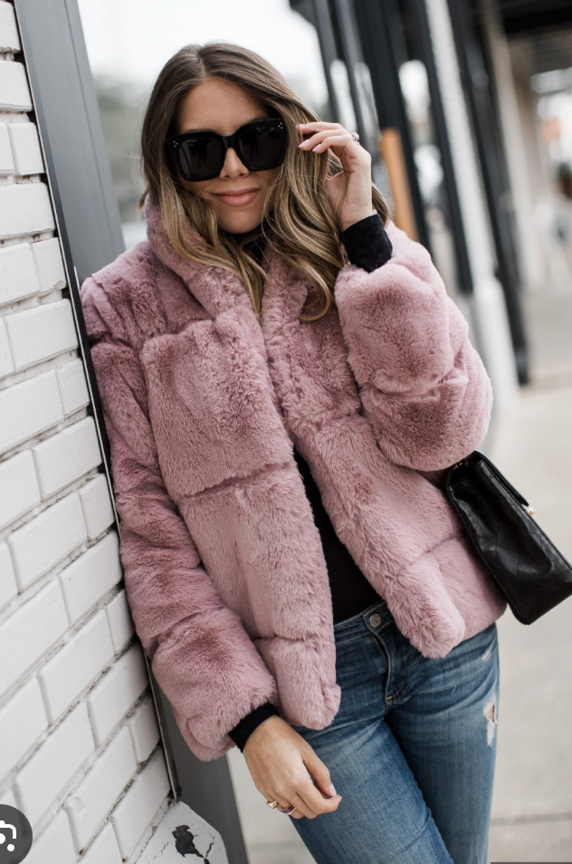 Apparis Sarah Faux Fur Jacket size M