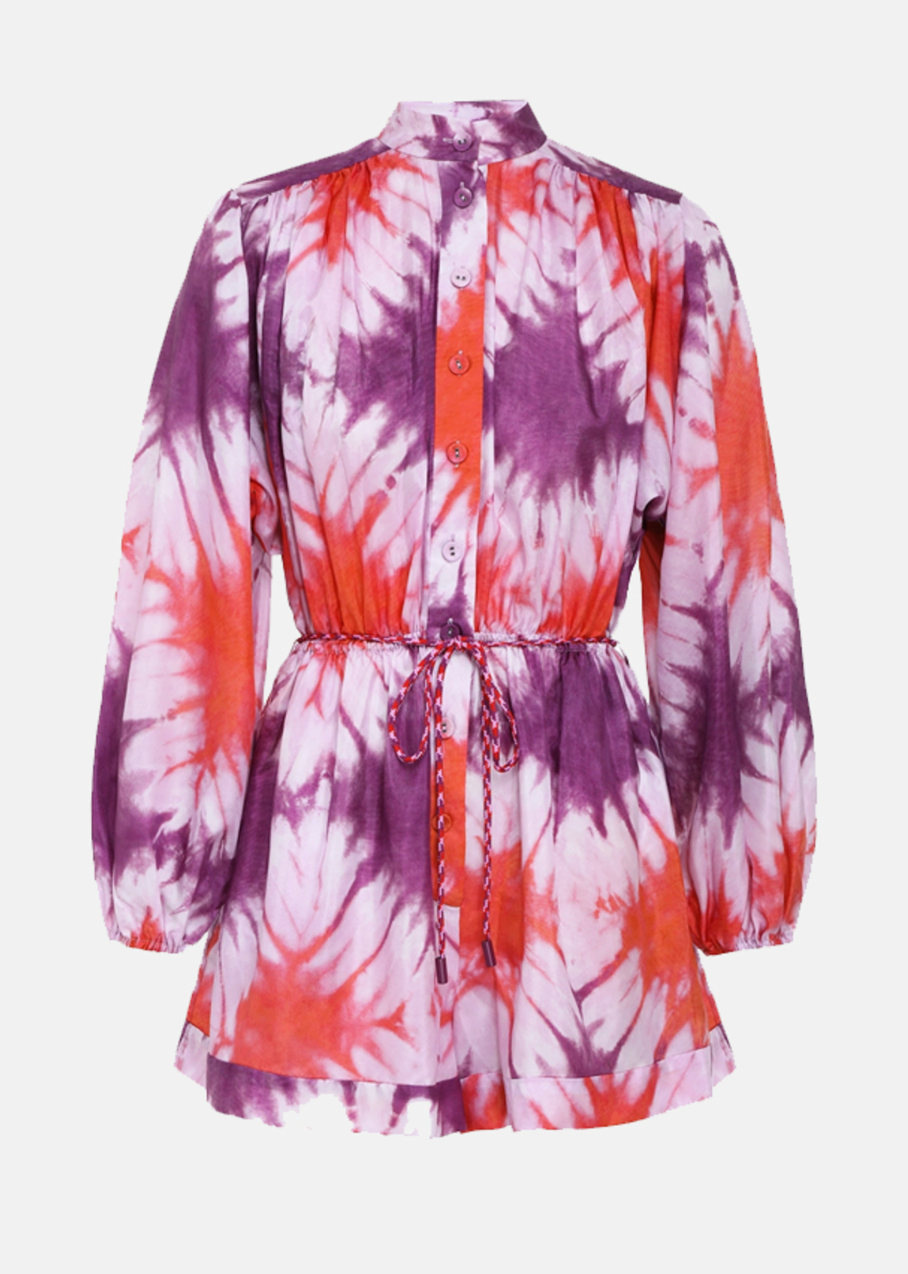Zimmermann Shelly Button Playsuit size US 4